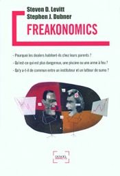 book cover of Freakonomics by Steven Levitt