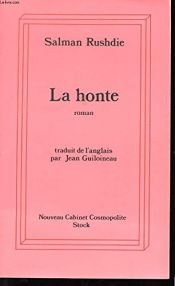 book cover of La honte by Salman Rushdie