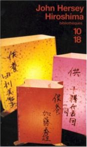 book cover of Hiroshima by John Hersey
