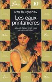book cover of Eaux printanières by Ivan Tourgueniev