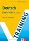 Training Deutsch 5. Schuljahr Realschule. RSR 2006 (Klett LernTraining)