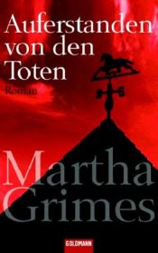 book cover of Auferstanden von den Toten by Martha Grimes