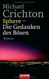 book cover of Sphere - Die Gedanken des Bösen by Michael Crichton