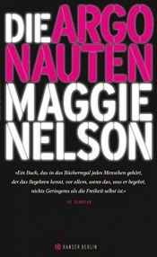 book cover of Die Argonauten by Maggie Nelson