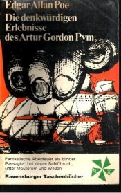 book cover of Die denkwürdigen Erlebnisse des Artur Gordon Pym by Edgar Allan Poe