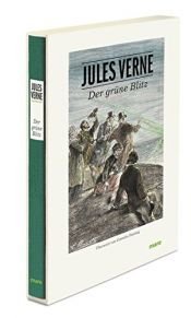 book cover of Der grüne Blitz by Жул Верн