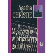 book cover of Mężczyzna w brązowym garniturze by Agatha Christie