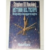 book cover of Breve historia del tiempo by Stephen Hawking