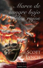 book cover of Mares de sangre bajo cielos rojos by Scott Lynch