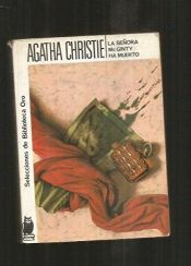 book cover of La señora McGinty ha muerto by Agatha Christie
