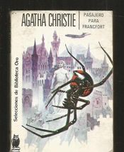 book cover of Pasajero para Francfort by Agatha Christie
