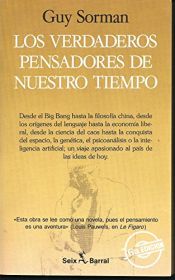 book cover of Los Verdaderos Pensadores de Nuestro Tiempo by Guy Sorman