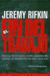 book cover of El fin del trabajo by Jérémy Rifkin