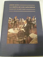 book cover of La cripta dei cappuccini by Joseph Roth
