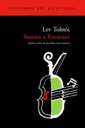 book cover of Sonata a Kreutzer by León Tolstói