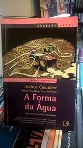 book cover of A forma da água by Andrea Camilleri