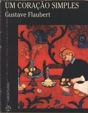book cover of Um coração simples by Gustave Flaubert