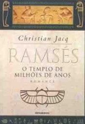 book cover of Ramses: o templo de milões de anos by Christian Jacq