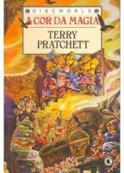 book cover of A Cor da Magia by Terry Pratchett
