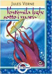 book cover of Ventimila leghe sotto i mari by Jules Verne