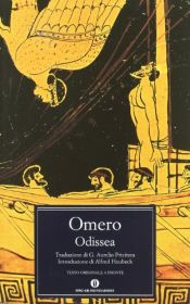 book cover of Odissea by Omero