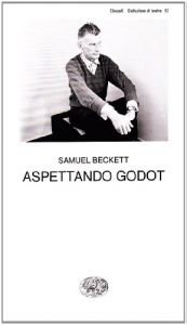 book cover of Aspettando Godot by Samuel Beckett