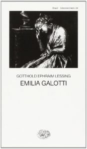book cover of Emilia Galotti by Gotthold Ephraim Lessing