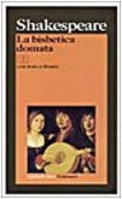 book cover of La bisbetica domata by William Shakespeare