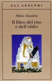 book cover of Il libro del riso e dell'oblio by Milan Kundera