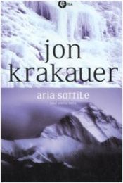 book cover of Aria sottile by Jon Krakauer