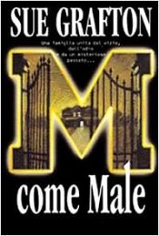book cover of M come male by Sue Grafton