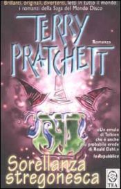 book cover of Wyrd sisters by Terry Pratchett