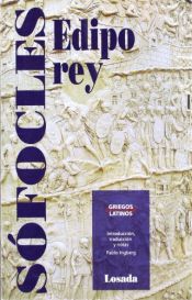 book cover of Edipo rey by Sófocles
