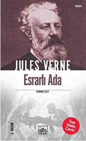 book cover of Esrarlı Ada by Jules Verne