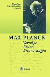 book cover of Vorträge, Reden, Erinnerungen by Max Planck
