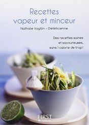 book cover of Le petit livre des recettes vapeur et minceur by Vogtlin