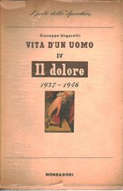 book cover of Il dolore (1937-1946) by Giuseppe Ungaretti