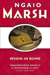 book cover of (When in Rome) Allt kan hända i Rom by Ngaio Marsh