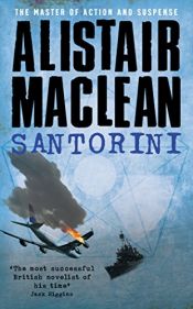 book cover of Santorinin hauta by Alistair MacLean