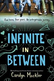 book cover of Infinite in Between by Carolyn Mackler