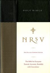 book cover of NRSV Standard Bible by Harper Bibles