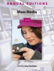 book cover of Annual Editions: Mass Media 12 by Joan Gorham