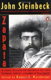 book cover of Zapata by John Steinbeck