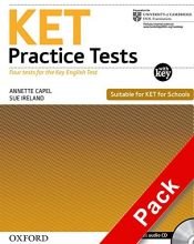 book cover of KET Practice Tests With Key by Annette Capel|Sue Ireland