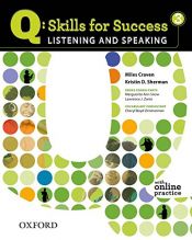 book cover of Q: Skills for Success 3 Listening & Speaking Student Book with Student Access Code Card by Miles Craven