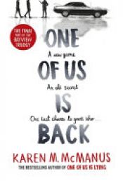 book cover of One of Us is Back by Karen M. McManus