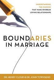 book cover of Boundaries in Marriage: Workbook by Henry Cloud|John Rowe Townsend