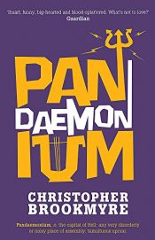book cover of Pandaemonium by Christopher Brookmyre