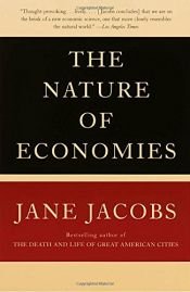 book cover of The nature of economies by Jane Jacobs