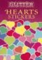 Glitter Hearts Sticker Set - 32 Stickers